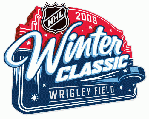 NHL Winter Classic 2008-2009 Logo vinyl decal